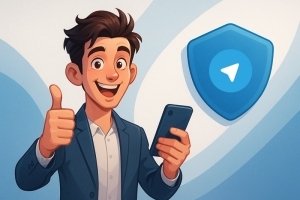 تیک آبی تلگرام
