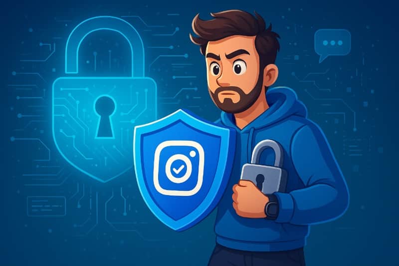 بالا بردن امنیت اینستاگرام