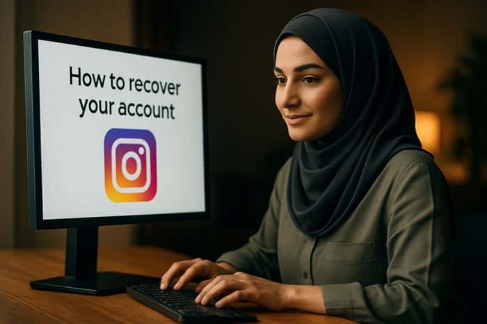 آموزش بازیابی اکانت اینستاگر