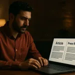 تفاوت رپورتاژ و خبر رسمی