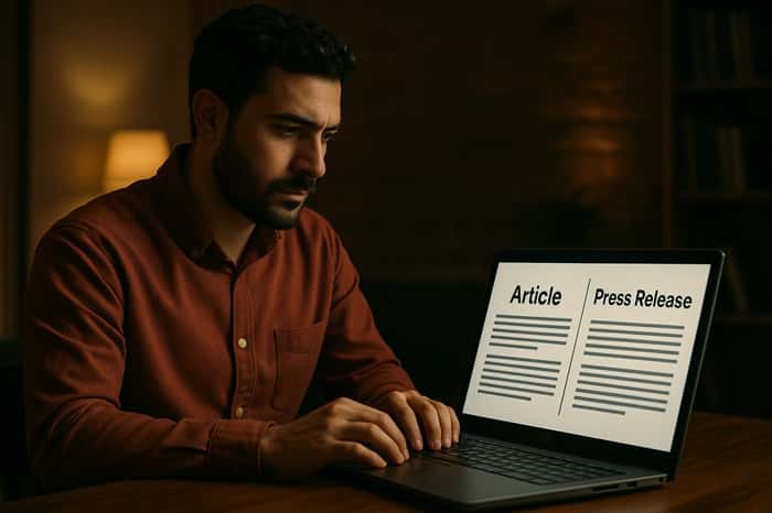 تفاوت رپورتاژ و خبر رسمی