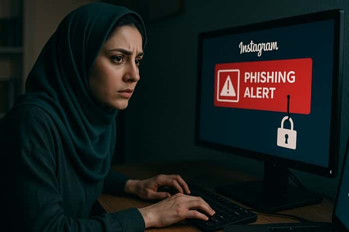 حملات فیشینگ و هک در اینستاگرام