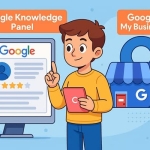 ساخت گوگل بیزینس و گوگل نالج پنل