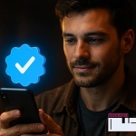 خرید تیک آبی اینستاگرام