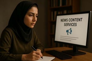خدمات تولید محتوای خبری