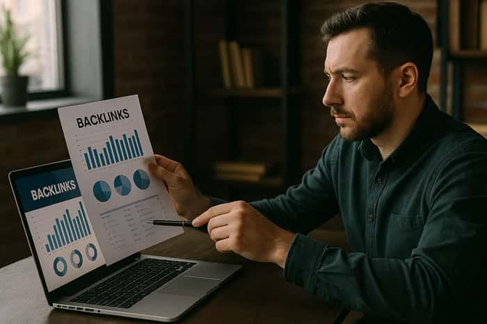 گزارش گیری از بک لینک ها