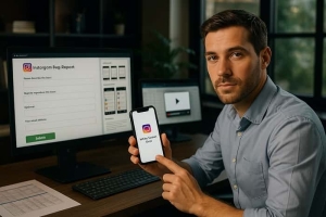 باگ صفحه سفید اینستاگرام