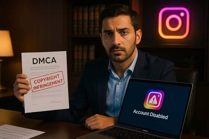 بن شدن اکانت اینستا