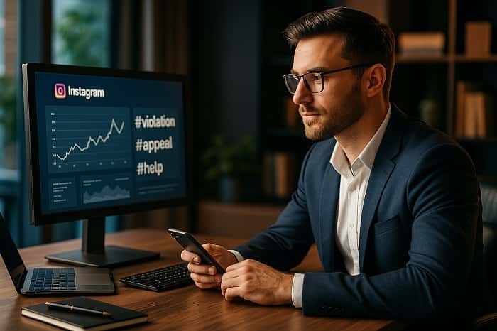 رفع تخلف در اینستاگرام 