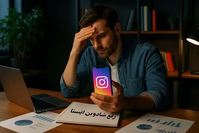 رفع شادوبن اینستا