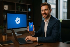 فعال کردن تیک آبی