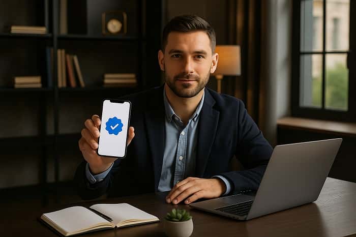 فعال کردن تیک آبی