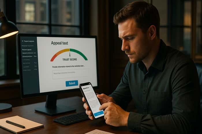 متن انگلیسی برای رفع محدودیت اینستاگرام