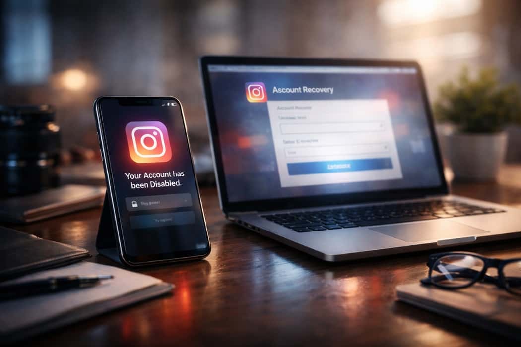 فرم بازگردانی پیج دیسیبل شده اینستاگرام | آموزش قدم‌به‌قدم + لینک رسمی