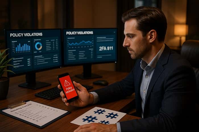  نقض خطمشی اینستاگرام