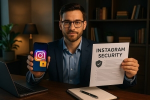 آموزش بالا بردن امنیت اینستاگرام