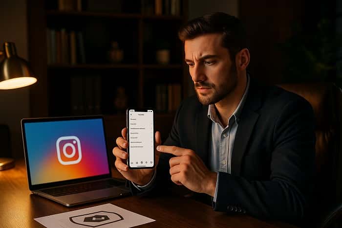 امنیت اینستاگرام کجاست