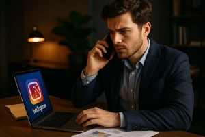 اکانت حذف شده اینستاگرام قابل پیگیری است