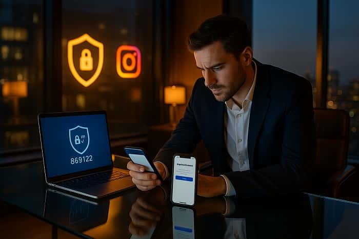 بازنشانی گذرواژه اینستاگرام