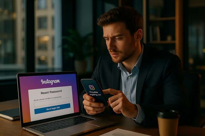بازیابی رمز عبور اینستاگرام 