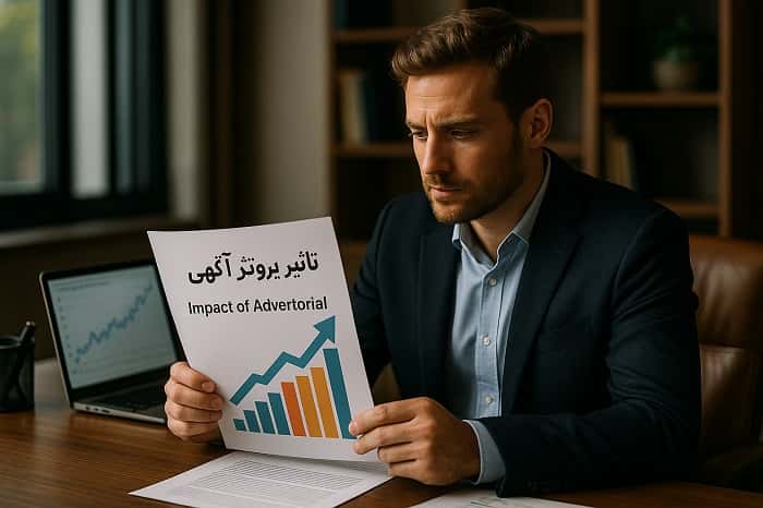 تاثیر رپورتاژ آگهی