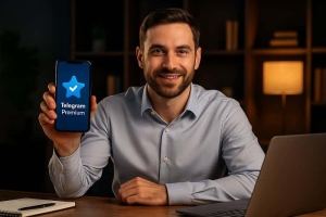 تیک آبی تلگرام پرمیوم