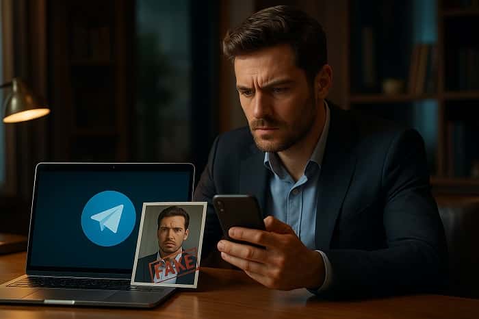 جعل هویت در تلگرام