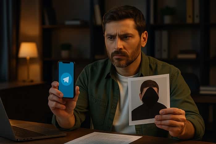 جعل هویت در تلگرام