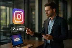 حافظه پنهان اینستاگرام