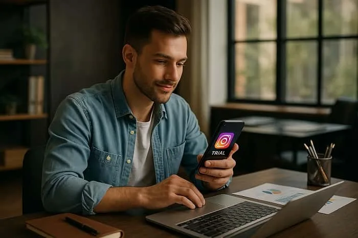 فعال کردن تریال اینستا