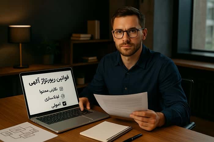 قوانین رپورتاژ آگهی