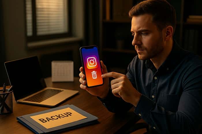 مسدود سازی دائمی اینستا