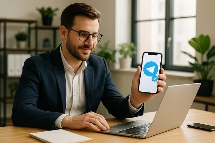 وریفای اکانت تلگرام