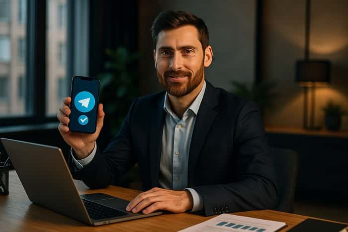 وریفای اکانت تلگرام