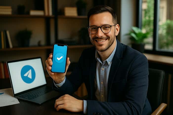 وریفای تلگرام