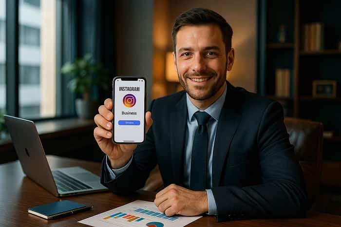 پروفایل بیزینسی اینستاگرام