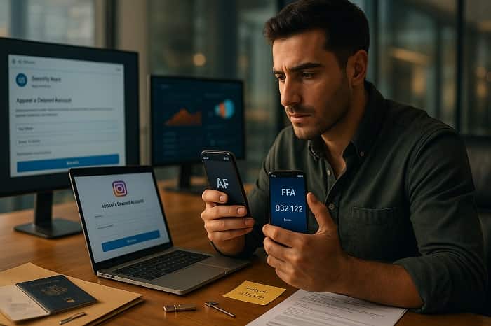 پیگیری اکانت حذف شده اینستاگرام 