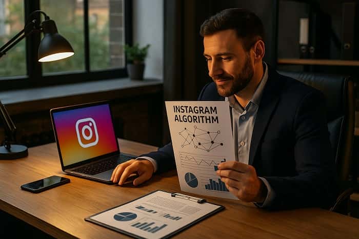 آموزش الگوریتم اینستاگرام