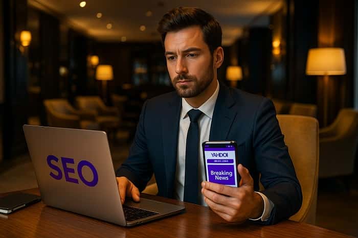 انتشار خبر در یاهو