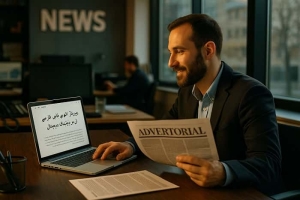 رپورتاژ آگهی فارسی