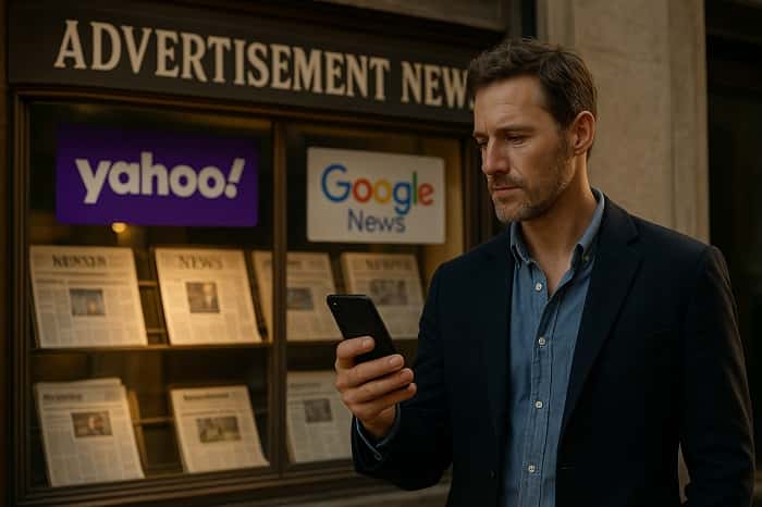 رپورتاژ آگهی یاهو