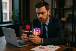 ریستریکشن حساب بیزینس