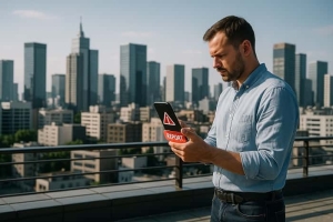 ریپورت فروش یا تبلیغ غیر قانونی