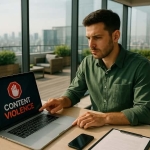 ریپورت محتوای خشونت‌آمیز