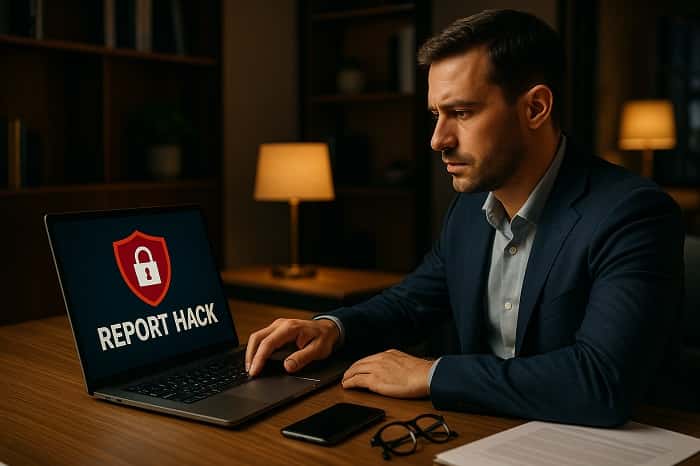 ریپورت هک یا جعل هویت