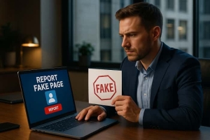 ریپورت پیج فیک