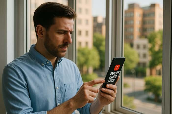 ریپورت کودک آزاری