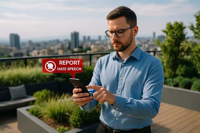 ریپورت گفتار نفرت انگیز