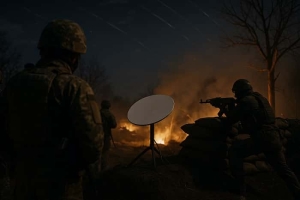 قطعی استارلینک در خط مقدم