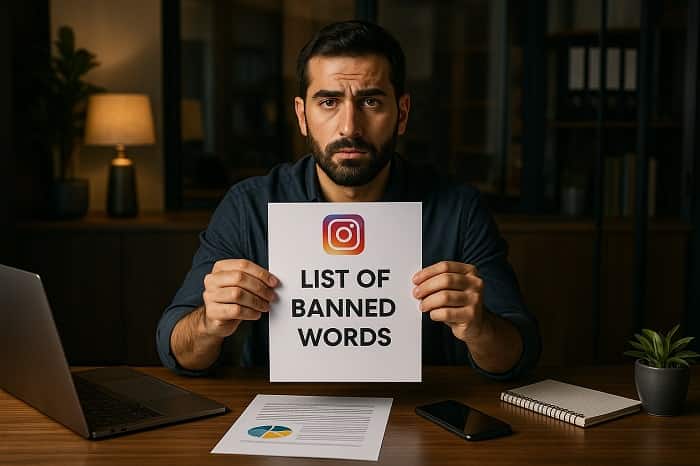 لیست کلمات ممنوعه اینستاگرام